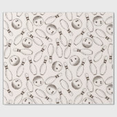 Bowling Cadeaupapier (Vlak)