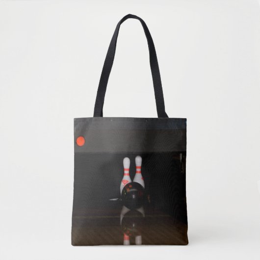Bowling Canvas tas (Voorkant)