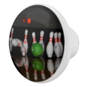 Bowling Ceramic Knob. Keramische Knop (Rechts)