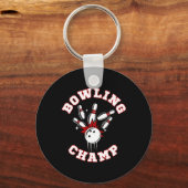 Bowling Champ Champion Sleutelhanger (Voorkant)