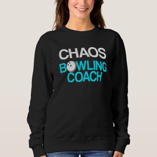 Bowling Coach Player Team Instructor 21 Trui (Voorkant)