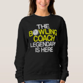 Bowling Coach Player Team Instructor 5 Trui (Voorkant)
