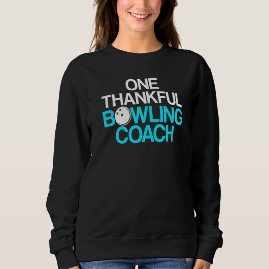 Bowling Coach Player Team Instructor 7 Trui (Voorkant)