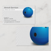 Bowling Coach | Sport Visitekaartje (Voorkant / Achterkant)