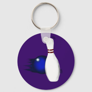 BOWLING-Collectie voor Bowlers Sleutelhanger