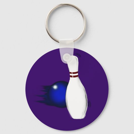 BOWLING-Collectie voor Bowlers Sleutelhanger (Voorkant)