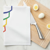 Bowling-contour Theedoek (Quarter Fold)