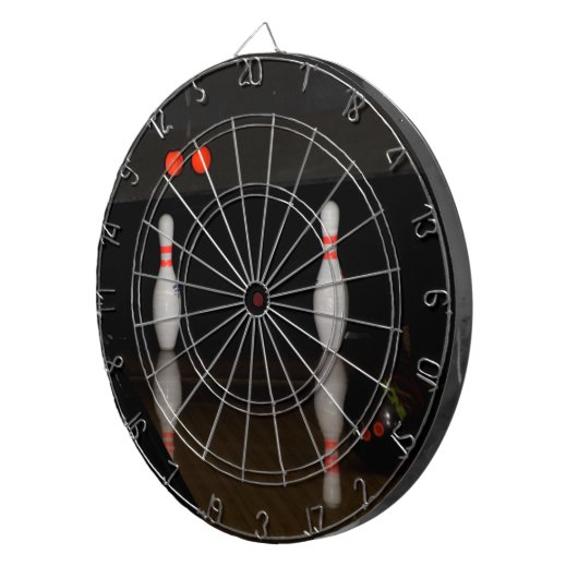 Bowling dartboard dartbord (Voorkant Rechts)