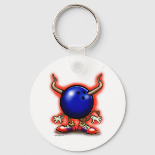 Bowling Demon Sleutelhanger