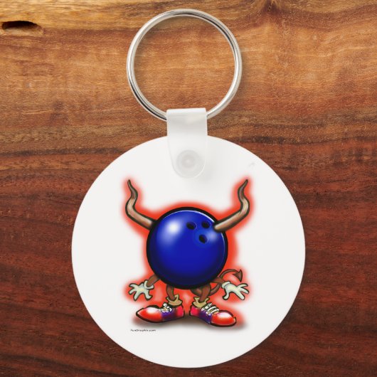 Bowling Demon Sleutelhanger (Voorkant)