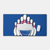 Bowling Design Desk Mat (Clavier et souris)