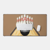 Bowling Design Desk Mat (Clavier et souris)