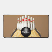 Bowling Design Desk Mat (Recto)