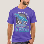 Bowling Dinosaur Bowler Bowling Ball Bowling T-shirt (Voorkant)