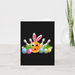 Bowling Easter Bunny Bowling LL Shirt Bowling East Kaart