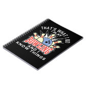 Bowling en ik kennen dingen 260 bowler notitieboek (Linkerzijde)