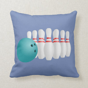 Bowling Fan Kussen
