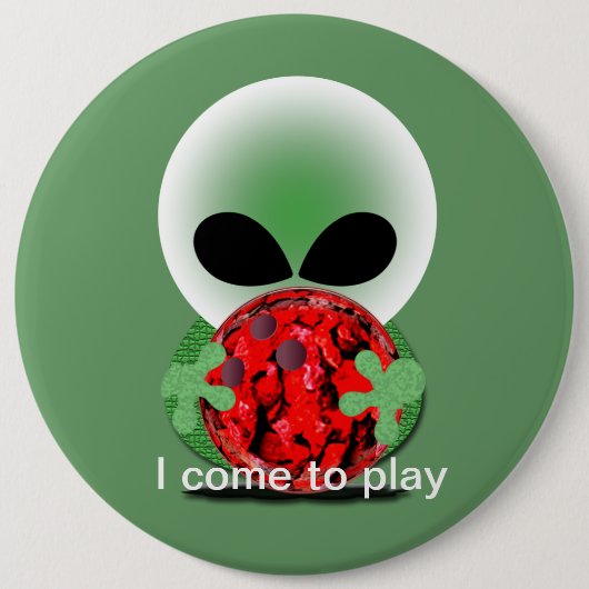 Bowling Fan Ronde Button 6,0 Cm (Voorkant)