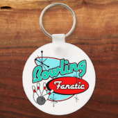 Bowling Fanatic Sleutelhanger (Voorkant)
