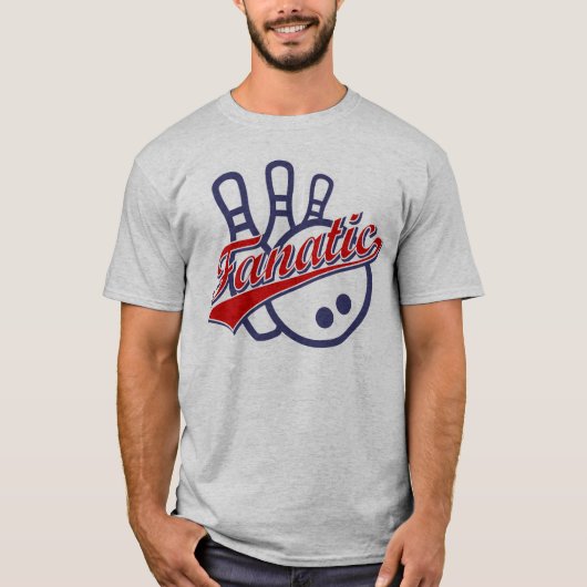 Bowling Fanatic T-shirt (Voorkant)