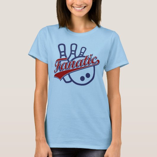 Bowling Fanatic T-shirt (Voorkant)