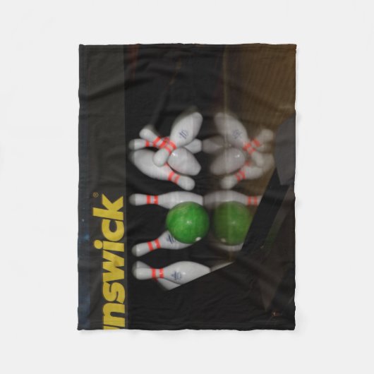 Bowling Fleece Blanket Deken (Voorkant)