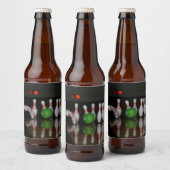 Bowling Fleslabels Bier Etiket (Flessen)