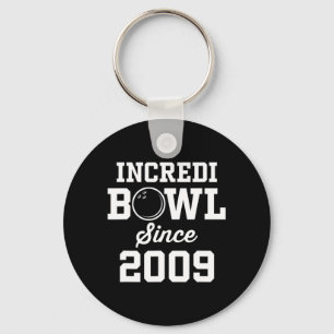Bowling Gift voor 13 jaar oude Bowler 2009 13th Bi Sleutelhanger