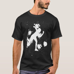 Bowling Girl Ball Pin Bowler Strike Bowling Fanati T-shirt