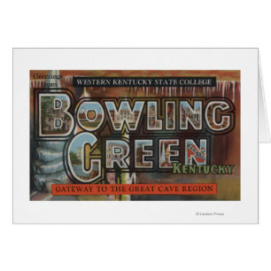 Bowling Green, Kentucky - Grote lettertjes