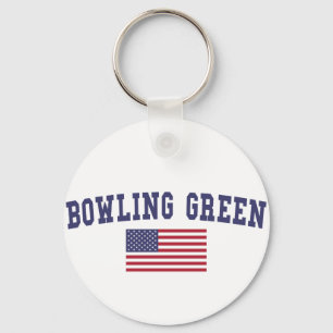 Bowling Green US Flag Sleutelhanger