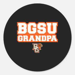 Bowling Groene Bgsu Falcons Opa Ronde Sticker