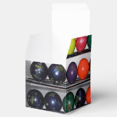 Bowling gunstbox bedankdoosjes (Geopend)