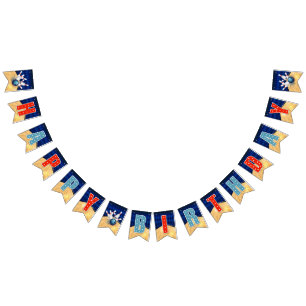 Bowling Happy Birthday Banner - Bunting Flags