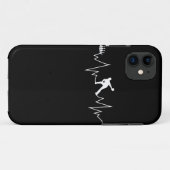 Bowling Heartbeat Gift voor Bowlers Case-Mate iPhone Case (Achterkant (horizontaal))