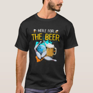 Bowling hier voor de bietenband t-shirt