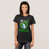 Bowling High Rolling Hoger Grappig Weed Bowling Da T-shirt (Voorkant volledig)