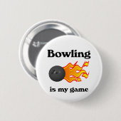Bowling is mijn Button (Voorkant /achterkant)
