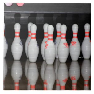 Bowling keramische tapijten tegeltje
