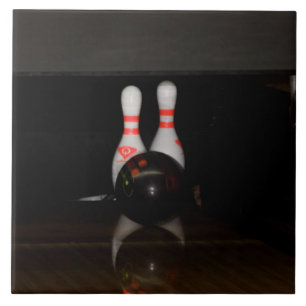Bowling keramische tapijten tegeltje