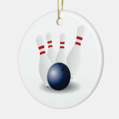 Bowling Kerst Ornament (Links)