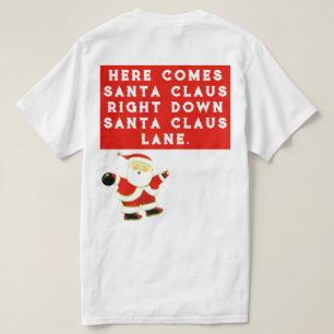 Bowling Kerstmis T-shirt