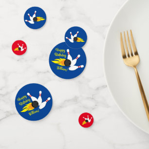 Bowling kinderen Birthday Cute Sports Confetti