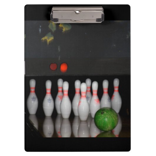 Bowling-klembord Klembord (Voorkant)