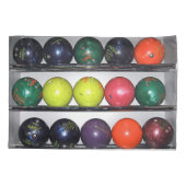 Bowling kussen Hoesje Kussensloop (Achterkant-Links)