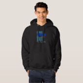 Bowling links Behandelde Bowling Hoodie (Voorkant volledig)
