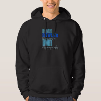 Bowling links Behandelde Bowling Hoodie