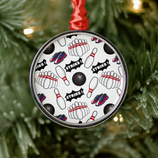 Bowling Lover Christmas Ornament Keepsake (Boom)