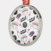 Bowling Lover Christmas Ornament Keepsake (Links)