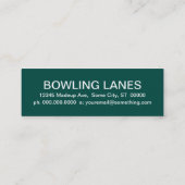 bowling loyalty card (retrograde) (Achterkant)